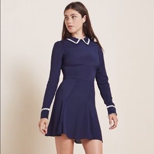 Reformation Jam dress in navy